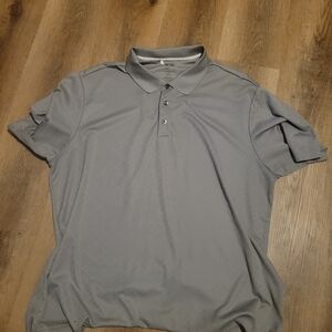 Adidas Golf Light Gray Polo Shirt